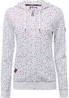 KangaROOS Capuchonsweatvest met sportieve minimal-print