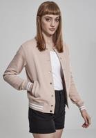 URBAN CLASSICS Sweater »Ladies College Sweat Jacket«