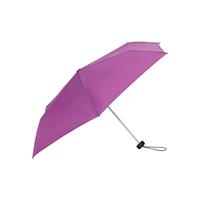 Knirps Regenschirm AS.050 Slim Small Manual Regenschirme violett Herren 