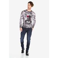CIPO & BAXX Sweatshirt Sweatshirts mehrfarbig Herren 