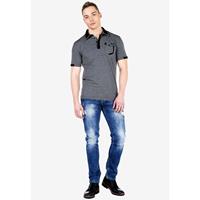 CIPO & BAXX Poloshirt Poloshirts anthrazit Herren 