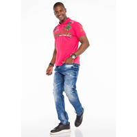 CIPO & BAXX Poloshirt Poloshirts fuchsia Herren 