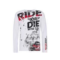 CIPO & BAXX Sweatshirt Sweatshirts weiß Herren 