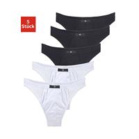 H.I.S String Heren onderbroek in katoen-stretchkwaliteit (set, 5 stuks)