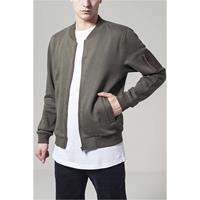 Urban Classics Sweat Bomber Jacket Outdoorjacken schwarz Herren 