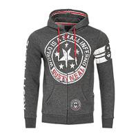 RUSTY NEAL Sweatjacke Sweatjacken anthrazit Herren 