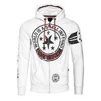 RUSTY NEAL Sweatjacke Sweatjacken weiß Herren 