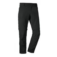 Schöffel Freizeithose Pants Folkstone Zip Off Outdoorhosen schwarz Herren 