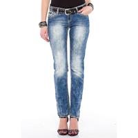 CIPO & BAXX Jeans Jeanshosen blau Damen 
