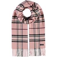 FRAAS Cashmink-Schal - The  Plaid - Made in Germany Schals hellrosa Damen 