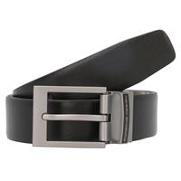 Porsche Design Travel Retail Wendegürtel Leder Ledergürtel schwarz Herren 