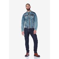 Jacke Jeansjacken blau Herren 