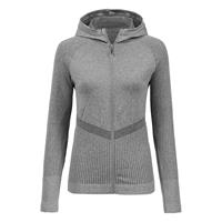 Endurance Athlecia Trainingsjacke Outdoorjacken grau Damen 