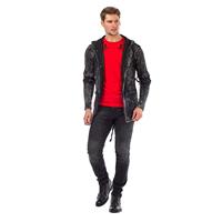 CIPO & BAXX Kapuzenjacke Sweatjacken anthrazit Herren 