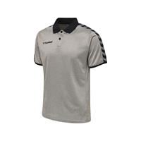 Hummel hmlAUTHENTIC FUNCTIONAL POLO Poloshirts grau Herren 