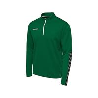 Hummel hmlAUTHENTIC HALF ZIP SWEATSHIRT Sweatshirts grün Herren 