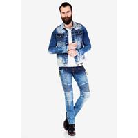 CIPO & BAXX Jeansjacke Jeansjacken blau Herren 