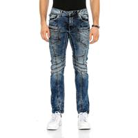 CIPO & BAXX Jeanshose Jeanshosen dunkelblau Herren 