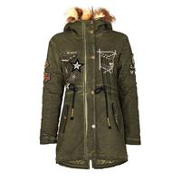 CIPO & BAXX Freizeitjacke Outdoorjacken khaki Damen 