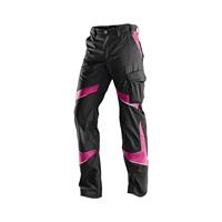 Bekleidung Damenbundhose schwarz/ pink Outdoorhosen schwarz/pink Damen 