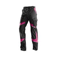 Kübler Bekleidung Damenbundhose schwarz/ pink Outdoorhosen schwarz/pink Damen 