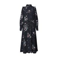 blusenkleid Blusenkleider schwarz Damen 