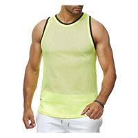 Redbridge Tank-Top Tops gelb Herren 