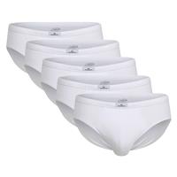 Gotzburg 5-pack heren slips wit - 740921 - Wit mannen ondergoed 100% katoen