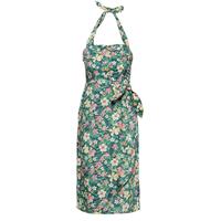 Sommerkleid mit tropischem Muster Sommerkleider grün Damen 