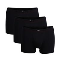 Gotzburg 3-pack 100% biologisch katoen - heren boxershorts - Zwarte heren onderbroeken
