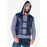 CIPO & BAXX Cardigan Strickjacken blau Herren 