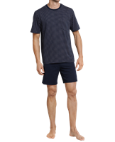 Schiesser Schiesser Pyjama Short 159621 darkblue 58/3XL