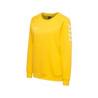 Hummel HMLGO COTTON SWEATSHIRT WOMAN Sweatshirts gelb Damen 