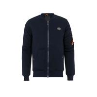 CIPO & BAXX Collegejacke Sweatjacken blau Herren 