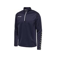 Hummel Trainingsshirt Authentic 1/2 Zip - Navy/Wit Kids