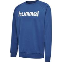 Hummel HMLGO COTTON LOGO SWEATSHIRT Sweatshirts blau Herren 
