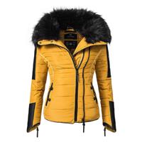 NAVAHOO Steppjacke Yuki2 Winterjacken gelb Damen 