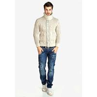 CIPO & BAXX Strickjacke Strickjacken beige Herren 