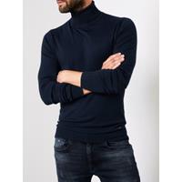 Petrol Knitwear Collar Navy (COL TRUI)