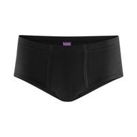 Living Crafts Slip mit Eingriff Boxershorts, Organic Cotton schwarz Herren 