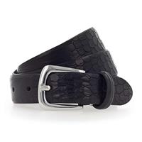 B.belt Charlisa Gürtel Leder Ledergürtel schwarz Damen 