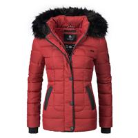 MARIKOO Steppjacke Unique Winterjacken rot Damen 
