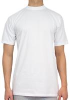 HOM Herren T-Shirt Crew Neck - Tee Shirt Harro New, kurzarm, Rundhals, einfarbig Unterhemden weiß Herren 