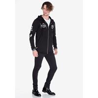 CIPO & BAXX Sweatjacke Sweatjacken schwarz Herren 