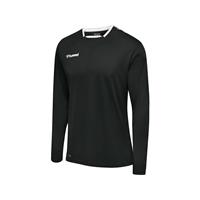 Hummel Voetbalshirt Authentic Poly - Zwart/Wit Kinderen