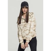 Urban Classics Ladies Camo Pull Over Jacket Übergangsjacken braun Damen 