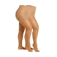 Camano Feinstrumpfhose 2er-Pack Feinstrumpfhosen nude Damen 