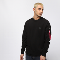 AlphaIndustriesBluseX-FitSweat158320-03BLACK–