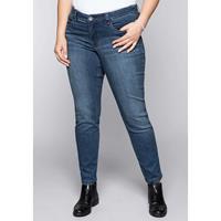 Sheego Jeans Jeanshosen dark blue denim Damen 