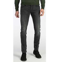 Purewhite The dylan dark black-grey denim